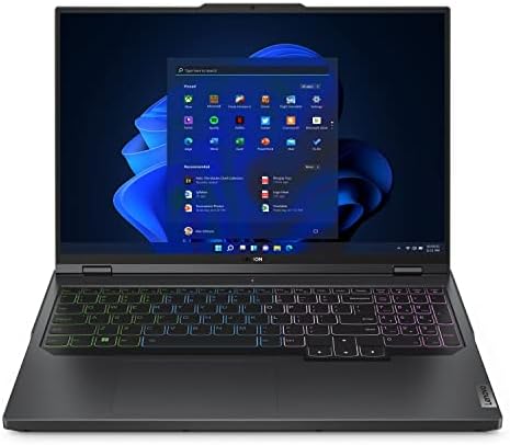 Lenovo Legion Pro 5 2023 Ordinateur portable de jeu 16" WQXGA IPS 165 Hz LCD 8 cœurs Ryzen 7-7745HX 32 Go DDR5 1 To SSD NVIDIA GeForce RTX 4060 8 Go GDDR6 Wi-Fi 6E RVB clavier rétroéclairé Windows 11 Pro avec ONT 32 Go USB
 Fiche Technique et Prix au Maroc