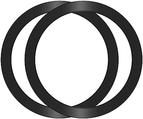 TACOMEGE 2 pièces anneau autocollant en métal pour poignée magnétique Pop Socket, adaptateur adhésif magnétique pour iPhone, chargeur sans fil Magsafe, étui de téléphone
 Fiche Technique et Prix au Maroc
