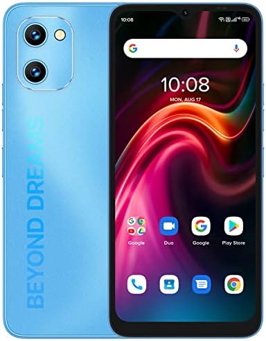 UMIDIGI Téléphone portable G1, téléphone portable débloqué Android12, téléphone portable Dual Sim 4G LTE, 3+32 Go 256G extensible, 6,52" HD+, 5150 mAh, GSM débloqué
 Fiche Technique et Prix au Maroc
