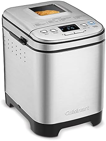 Machine à pain automatique compacte Cuisinart CBK-110C, acier inoxydable
 Avis, Fiche Technique et Prix au Maroc
