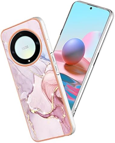 Yarxiawin Compatible avec Honor Magic 5 Lite Coque Marbre Silicone Rose, Honor Magic 5 Lite Coque Silicone Antichoc Mince Coque Anti-Traces de Doigts (Rose)
 Fiche Technique et Prix au Maroc