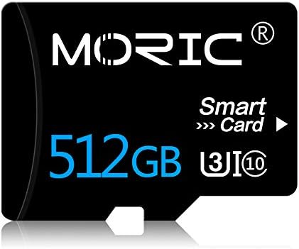 Carte Micro SD 512 go avec adaptateur, carte TF haute vitesse classe 10 pour Smartphone, caméra d'action, caméra de tableau de bord, Surveillance, Drone
 Fiche Technique et Prix au Maroc