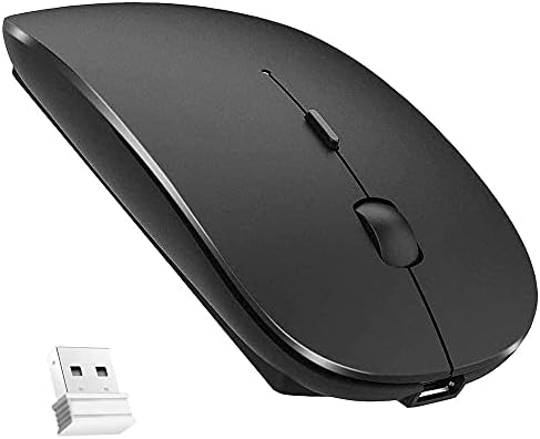 Nouveau [Upgraded] Souris sans fil fine, souris silencieuse 2,4 G pour ordinateur portable avec nano-récepteur, souris ergonomique sans fil pour ordinateur portable, souris optique mobile portable pour ordinateur portable, PC, ordinateur, pour ordinateur portable Mac (noir)
Avis,  Fiche Technique et Prix au Maroc