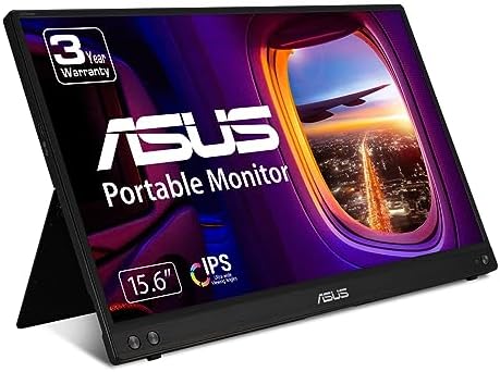 Moniteur USB portable ASUS ZenScreen 15,6" 1080P (MB16ACV) – Full HD, IPS, USB Type-C, Eye Care, béquille, pour ordinateur portable, PC, téléphone, console, surface antireflet, garantie 3 ans, NOIR
 Fiche Technique et Prix au Maroc