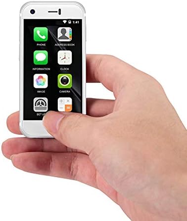 Hipipooo Super petit mini smartphone 3G double SIM téléphone portable 1 Go de RAM 8 Go ROM 5,0 MP Quad Core double veille débloqué petits téléphones pour enfants de poche 2,5 pouces Android Mini téléphone portable (blanc)
 Fiche Technique et Prix au Maroc