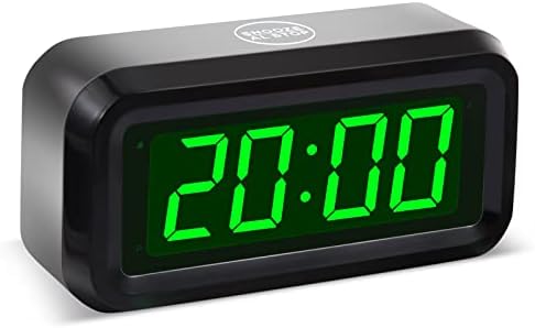 Timegyro Petit réveil, Horloge de Bureau numérique, 1,2" LED Affichage Horloge avec Snooze, luminosité réglable 12 / 24h Format pour Chambre à Coucher, Voyage, Salon
 Avis, Fiche Technique et Prix au Maroc
