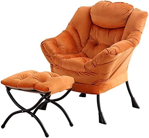 Tiita Chaise paresseuse avec ottoman, grande chaise longue moderne, fauteuil de loisirs avec ottoman, chaise de lecture avec repose-pieds pour chambre, salon, dortoirs, jardin et cour
Avis,  Fiche Technique et Prix au Maroc