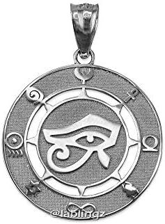 LA BLINGZ Pendentif amulette porte-bonheur œil d'Horus en argent sterling
Avis,  Fiche Technique et Prix au Maroc