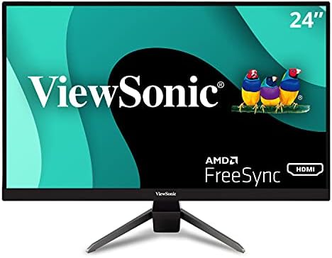 ViewSonic VX2467-MHD Moniteur de jeu 24 pouces 1080p avec 75 Hz, 1 ms, cadres ultra fins, FreeSync, Eye Care, HDMI, VGA et DP, noir
 Fiche Technique et Prix au Maroc