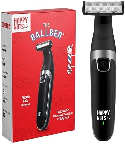 HAPPY NUTS The Ballber™ Tondeuse à aine pour homme étanche et rechargeable pour homme
 Avis, Fiche Technique et Prix au Maroc