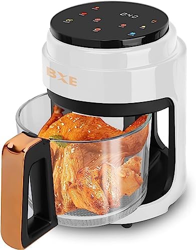 Friteuse à air 4 L, multicuiseur 9 en 1 avec panier amovible, passe au lave-vaisselle, programmes de cuisson intelligents personnalisables, système de chauffage élevé 1 000 W, 85 % sans huile
 Avis, Fiche Technique et Prix au Maroc