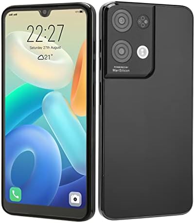Reno 8 Pro Smartphone débloqué, Android 12.0, téléphone portable débloqué, écran FHD 6,0 pouces, double SIM, 2 Go, 16 Go, grande batterie 4500 mAh, double caméra, Bluetooth (US)
 Fiche Technique et Prix au Maroc