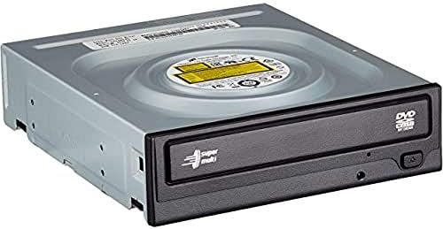 Hitachi-LG GH24 Lecteur DVD interne, graveur DVD-RW CD-RW ROM pour ordinateur portable/ordinateur de bureau, compatible Windows 10, prise en charge M-Disc, vitesse d'écriture 24x (lecteur nu) – Noir
 Avis, Fiche Technique et Prix au Maroc