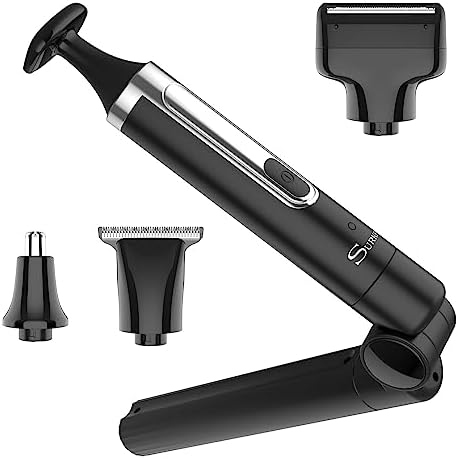 SURKER Tondeuse corporelle Rasoir électrique pour hommes Body Groomer visage, bras, menton Tondeuse à barbe sans fil avec extension réglable Commerce Étanche
 Avis, Fiche Technique et Prix au Maroc