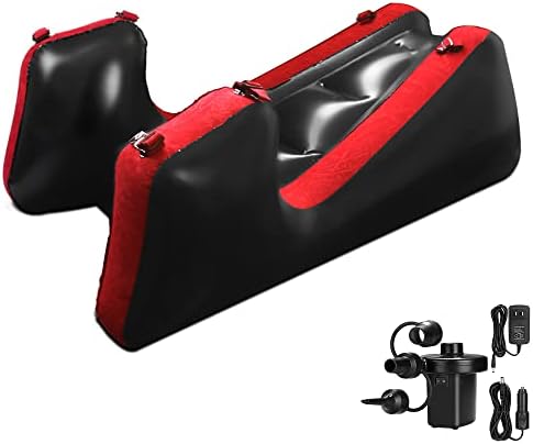 Byjccar Canapé-lit gonflable, chaise longue gonflable portable, outils de relaxation de canapé gonflable pour chambre à coucher, salon (noir et rouge)
 Fiche Technique et Prix au Maroc