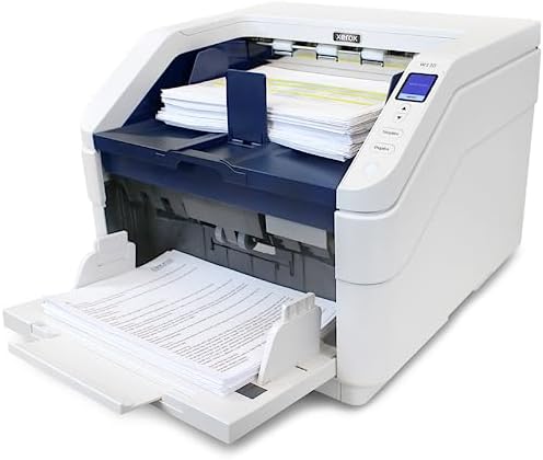 Scanner de documents recto verso Xerox W130 pour PC, chargeur automatique de documents (ADF) de 500 pages
 Fiche Technique et Prix au Maroc