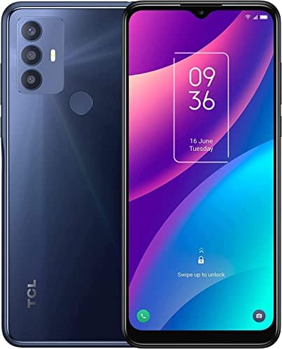 TCL 30 SE 6.52" Unlocked Cell Phone, 4+64GB Android Phone GSM Unlocked Smartphone with 50MP Camera, 5000mAh, Single SIM, US Version, Atlantic Blue, Not Support Verizon/Boost/5G Fiche Technique et Prix au Maroc