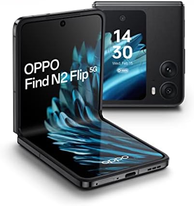 OPPO Find N2 Flip Dual-SIM 256 Go ROM + 8 Go de RAM (GSM uniquement | Pas de CDMA) Smartphone 5G débloqué en usine (Astral Black) - Version internationale
 Fiche Technique et Prix au Maroc