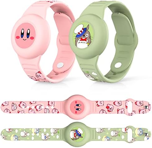 [Lot de 2] Compatible avec les bracelets AirTag pour enfants, MOWYEOK Cute Kids Air Tag réglable, support caché étanche Air Tag pour enfants, convient pour le bracelet AirTag
 Avis, Fiche Technique et Prix au Maroc
