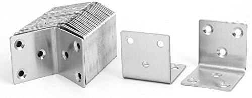 Aexit 30pcs de fixation d'angle de support à angle droit en acier inoxydable de 41 mm x 41 mm x 40 mm (0b6564885b9b3338d694fc25c7210045)
 Fiche Technique et Prix au Maroc