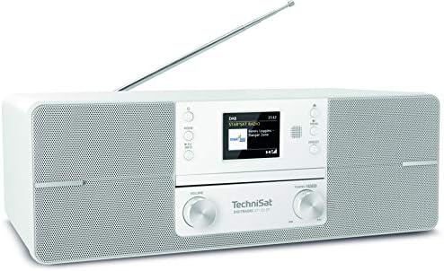 TechniSat DIGITRADIO 371 CD BT - Radio numérique stéréo (DAB+, FM, Lecteur CD, Bluetooth, Affichage en couleur, USB, AUX, Prise casque, Système compact, Réveil, 10 Watt, Télécommande) blanc
 Avis, Fiche Technique et Prix au Maroc