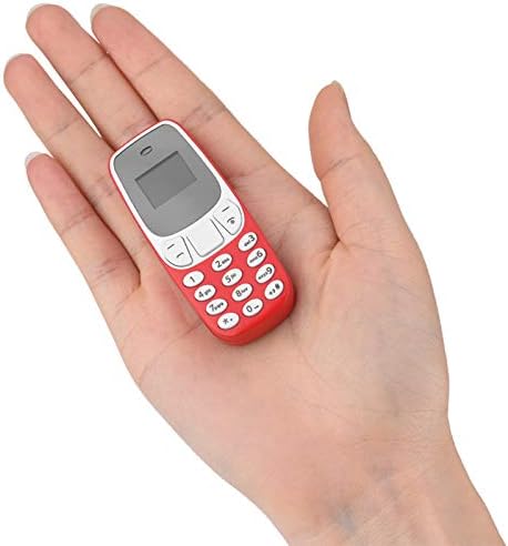 WESE BM10 Mini téléphone Bluetooth, combiné Bluetooth GSM, double carte, double veille, mini téléphone portable, composeur Bluetooth, petit téléphone portable pour enfants, changeur de voix intégré (rouge)
 Fiche Technique et Prix au Maroc