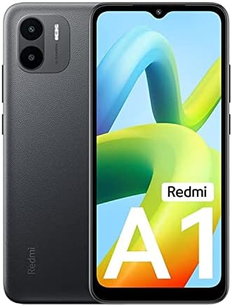 Xiaomi Redmi A1 Unlocked 4G Volte Cellphone,2GB RAM + 32GB ROM,6.52" Display, 8MP Camera,5000mAh Battery with 10W Fast Charging Smartphone (Black) Fiche Technique et Prix au Maroc
