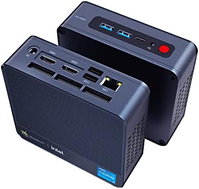 Beelink SEi11 Mini PC,11th Generation Intel® i5-11320H Processor(up to 4.5 GHz),Mini Computer with 16GB DDR4 RAM/500GB SSD,Support 4K FPS/Dual HDMI/2*USB3.0/WiFi 6/BT5.2/Support Auto Power On Fiche Technique et Prix au Maroc