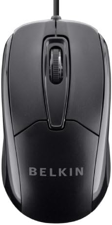 Souris d'ordinateur filaire Belkin à 3 boutons - Souris ergonomique ambidextre avec cordon USB-A de 5 pieds - Souris filaire 800 DPI avec molette de souris compatible avec PC, Mac, ordinateurs de bureau et ordinateurs portables - Noir
Avis,  Fiche Technique et Prix au Maroc