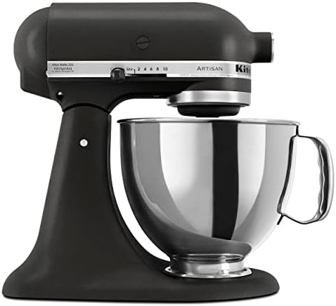 KitchenAid KSM150PSBK Artisan Batteur sur socle 5 litres Noir
 Avis, Fiche Technique et Prix au Maroc