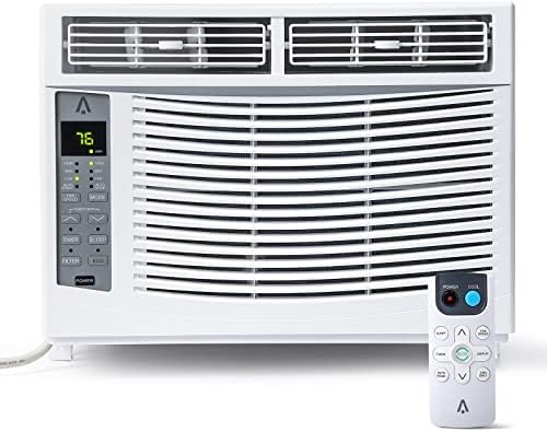 Acekool Climatiseur de fenêtre intelligent 6000 BTU, unité AC de fenêtre 110-115 V avec télécommande/application et fonction de déshumidification, économies d'énergie, fonctionnement silencieux, refroidit 250 m²
 Avis, Fiche Technique et Prix au Maroc