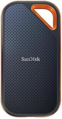 SSD portable SanDisk Extreme PRO 2 To - Jusqu'à 2000 Mo/s - USB-C, USB 3.2 Gen 2x2 - Disque SSD externe - SDSSDE81-2T00-G25
 Fiche Technique et Prix au Maroc