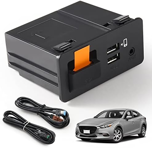 TEMSONE Adaptateur Apple Carplay Android Auto Kit de mise à niveau compatible avec Mazda 2/3/6/CX3/CX5/CX9/MX5/FIAT 124 2014-2021 Adaptateur Carplay Port d'interface compatible avec le système MZD Connect TK78-66-9U0C 00008FZ34
 Fiche Technique et Prix au Maroc
