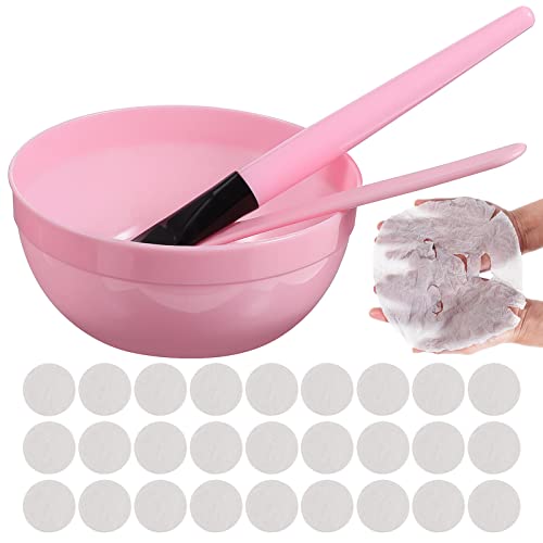 FRCOLOR 100 pièces feuille de masque facial compressé bricolage masque facial papier feuille de masque en coton avec masque bol brosses ensemble pour voyage à domicile
Avis, Fiche Technique et Prix au Maroc