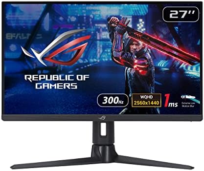 Moniteur de jeu ASUS ROG Strix 27" 1440P (XG27AQMR) - 27", QHD (2560 x 1440), IPS rapide, 300 Hz, 1 ms, compatible G-SYNC, FreeSync Premium Pro, synchronisation de flou de mouvement extrêmement faible, DisplayPort, DisplayHDR 600
 Fiche Technique et Prix au Maroc