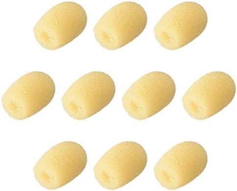 10 pièces mousse micro couverture casque Microphone pare-brise bouclier Protection 12mm longueur pour casque revers Lavalier
 Fiche Technique et Prix au Maroc
