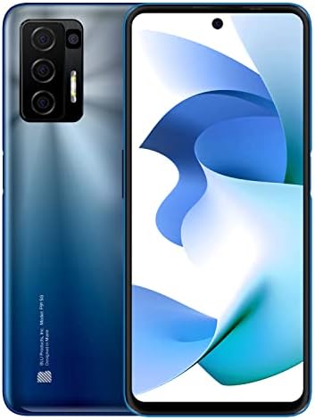 BLU F91 5G | 2022 | 3-Day Battery | Unlocked | 6.8” Full HD+ Display | 128/8GB | 48MP Quad Camera | NFC Capable | US Version | US Warranty | Sky Blue Fiche Technique et Prix au Maroc