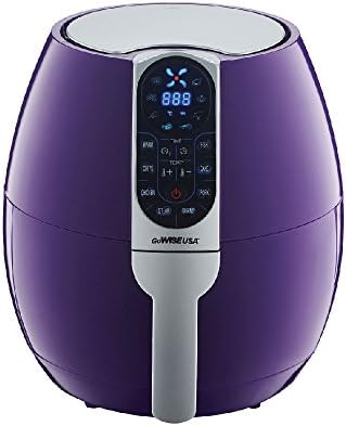 GoWISE USA GW22651 Friteuse à air programmable 3,7 litres avec 8 préréglages de cuisson (prune), Qt
 Avis, Fiche Technique et Prix au Maroc