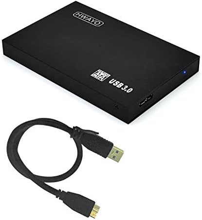 HWAYO Disque dur externe portable ultra fin 2,5" 500 Go USB3.0 HDD de stockage compatible avec PC, ordinateur de bureau, ordinateur portable, console Xbox One (Noir)
 Fiche Technique et Prix au Maroc