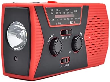 Luckxing Radio météo portative | Radio d'urgence Rechargeable - Radios solaires à Piles, 4 Voies d'alimentation, Banque d'alimentation, radios AM FM WB
 Avis, Fiche Technique et Prix au Maroc