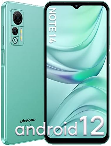Ulefone Note 14 Smartphone débloqué – 6,52 pouces HD + Android 12 OS 7 Go de RAM + 16 Go de ROM Batterie 4500 mAh Caméra frontale 5 MP Emplacement pour 3 cartes Mode gant pris en charge GPS/Type C Téléphone portable débloqué (Vert)
 Fiche Technique et Prix au Maroc