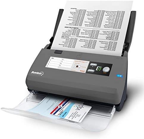 Ambir ImageScan Pro 820ix Scanner ADF haute vitesse 20 ppm pour Windows PC et Mac
 Fiche Technique et Prix au Maroc