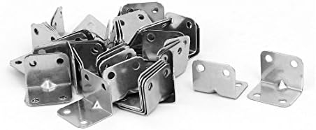 Aexit 50pcs de fixation de renfort d'angle de support à angle droit en acier inoxydable de 25 mm x 25 mm x 32 mm (6d51a468908c84e02cf4a5cbe48322c1)
 Fiche Technique et Prix au Maroc