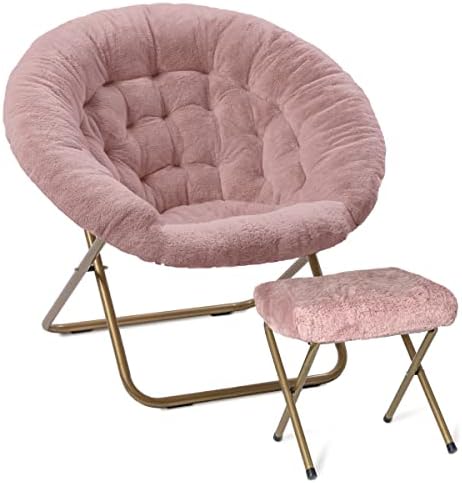 Milliard Chaise confortable avec repose-pieds et soucoupe en fausse fourrure pour chambre à coucher/XL (rose)
Avis,  Fiche Technique et Prix au Maroc