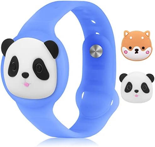 AXFEE Étui Airtag Silicone, Bracelet Airtag pour Enfants a 2 Pendentifs, Étui de Protection Mignon Réglable Anti-Perte Traqueur GPS pour Enfants (Bleu Dessin Animé)
 Avis, Fiche Technique et Prix au Maroc
