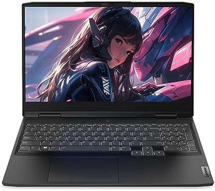Lenovo Ideapad Gaming 3 15,6" FHD (1920 x 1080), ordinateur portable de jeu, 120 Hz, AMD Ryzen 7-7735HS (3,20 GHz), 8 cœurs, 16 Go de RAM, 512 Go SSD, NVIDIA GeForce RTX 4050, BK, Windows 11, tapis de souris EAT, gris onyx
 Fiche Technique et Prix au Maroc