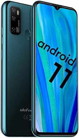Ulefone Smartphones débloqués Note 9P Android 11 Téléphones portables débloqués, triple caméra arrière, triple emplacement pour carte, téléphones double SIM plein écran goutte d'eau 6,52", bandes mondiales 4500 mAh, version américaine – Vert
 Fiche Technique et Prix au Maroc