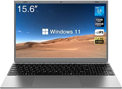 BiTECOOL Ordinateur portable Windows 11, écran IPS Full HD 15,6 pouces, Intel Celeron N4120 Quad Core, 12 Go de RAM et 256 Go SSD, WiFi 2,4/5G, BT4.2, clavier pleine taille et ultra fin
 Fiche Technique et Prix au Maroc