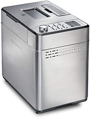 Machine à pâte et à pain Hamilton Beach Premium avec distributeur automatique de fruits et de noix, capacité de pain de 2 lb, 14 réglages programmables, dont sans gluten, acier inoxydable (29888)
 Avis, Fiche Technique et Prix au Maroc