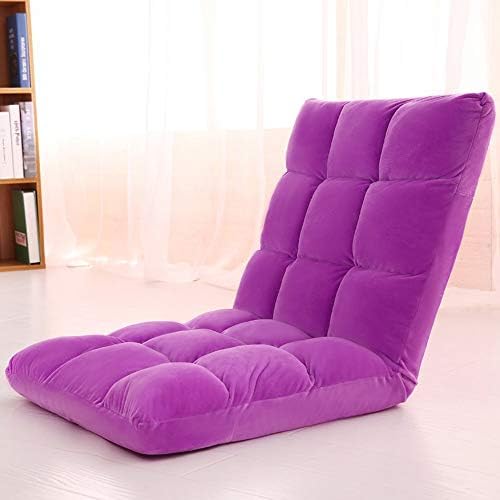 FBKPHSS Canapé Paresseux, Salon Canapé inclinable Chaise 6 Tatami réglable Chaise Longue étage Balcon Baie vitrée Loisirs sans Jambes Petit canapé-lit Chaise arrière Chaise rembourrée
 Fiche Technique et Prix au Maroc
